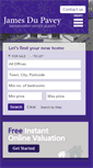 Mobile Screenshot of jamesdupavey.co.uk